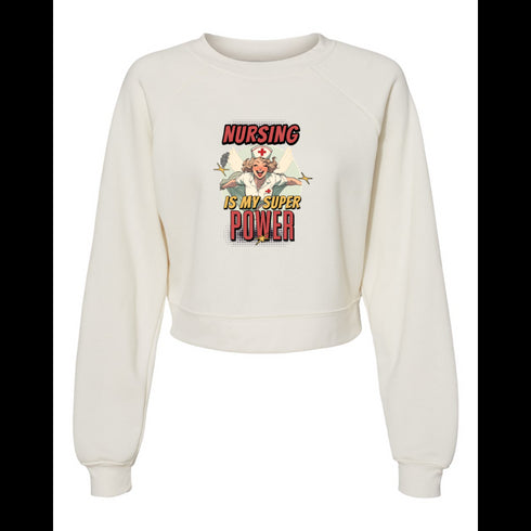 NURSING IS MY SUPER POWER Bella canvas hoodie 7505